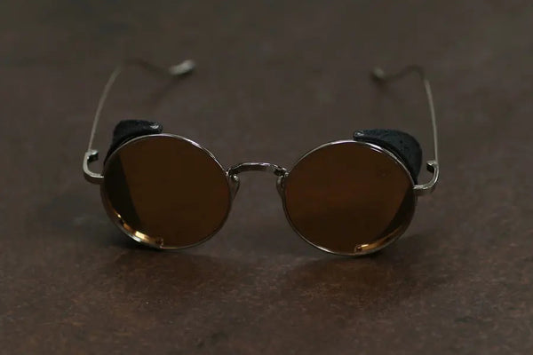 RIGARS+UMA WANG Silver+Blackstone Glasses RG0UW0001 (RG00UW1)